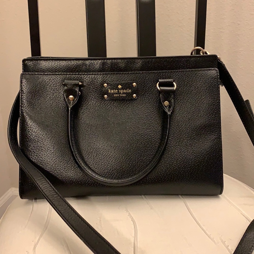 Kate Spade Black Leather Bag